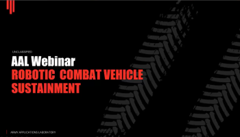 Robotic Combat Vehicles Webinar #2